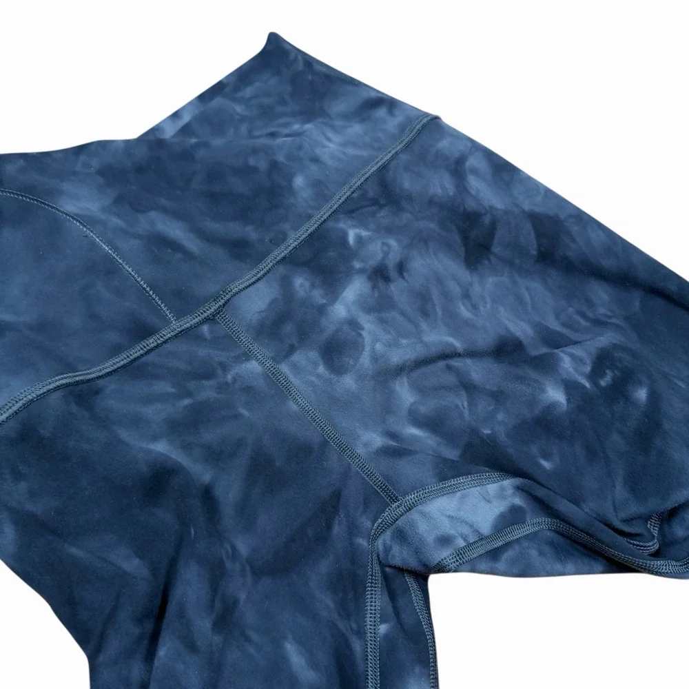 Lululemon Align High Rise Crop 21' Leggings - Diamond Dye Pitched‎ Grey - Size 6